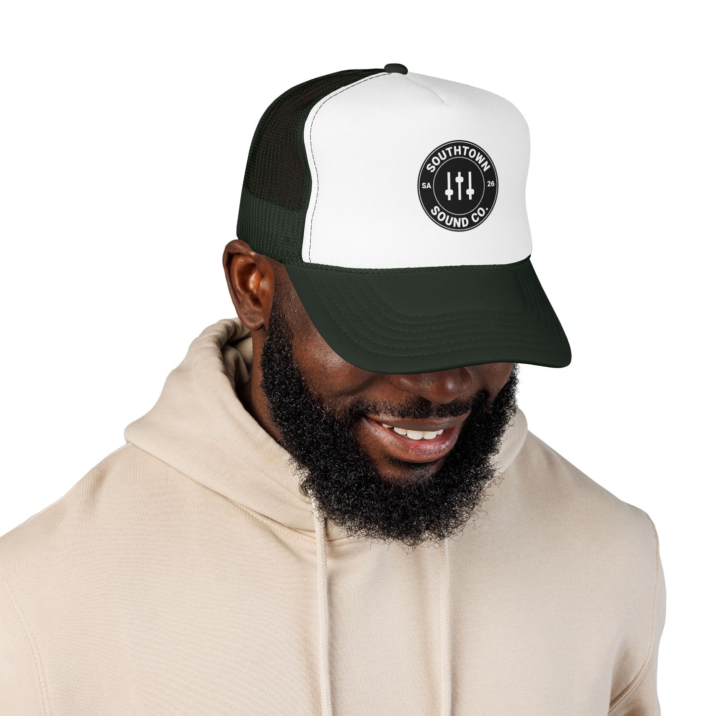 Trucker Hat — Southtown Sound Co. Retro Logo Foam Mesh Cap