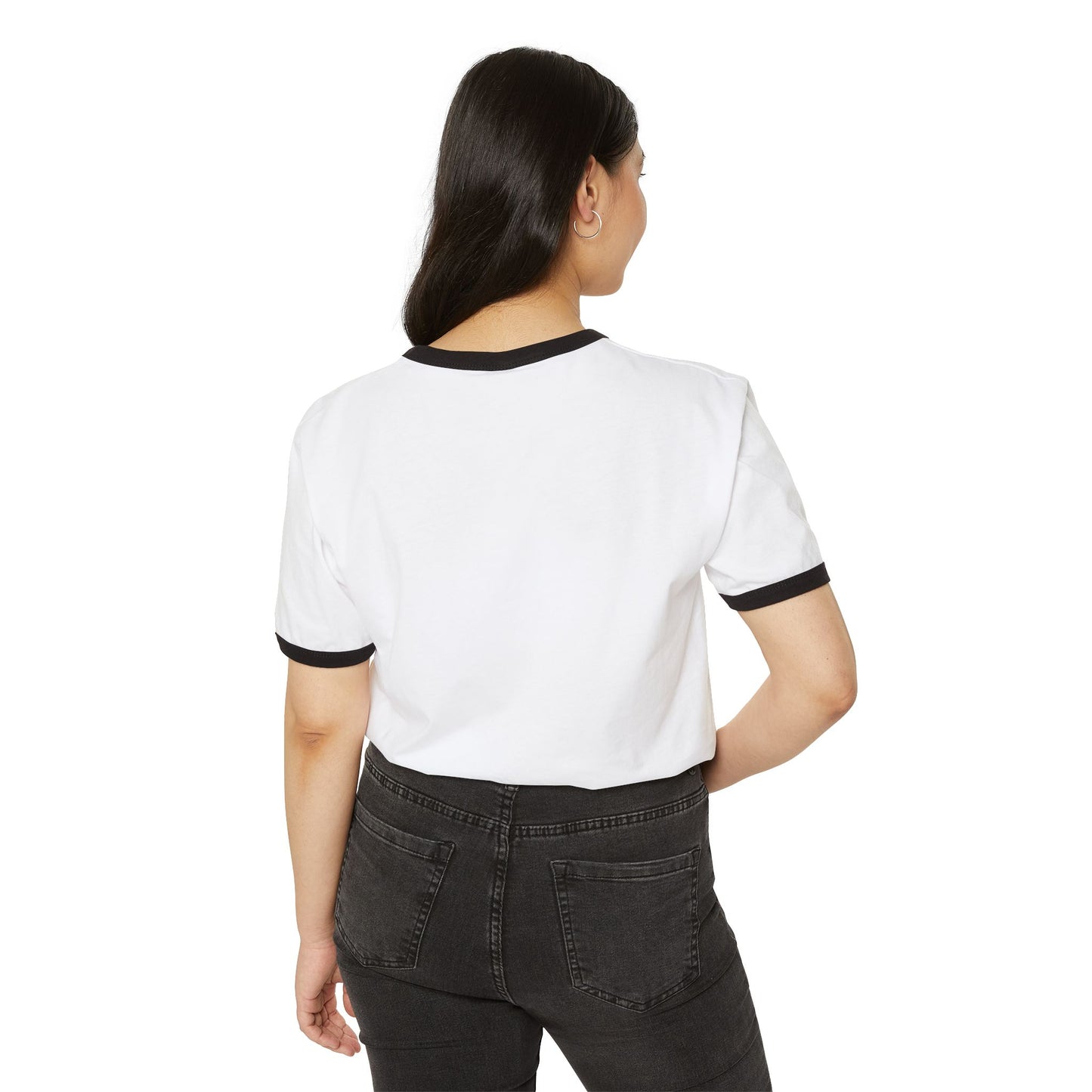 Jackie Not Marilyn Graphic Ringer Tee