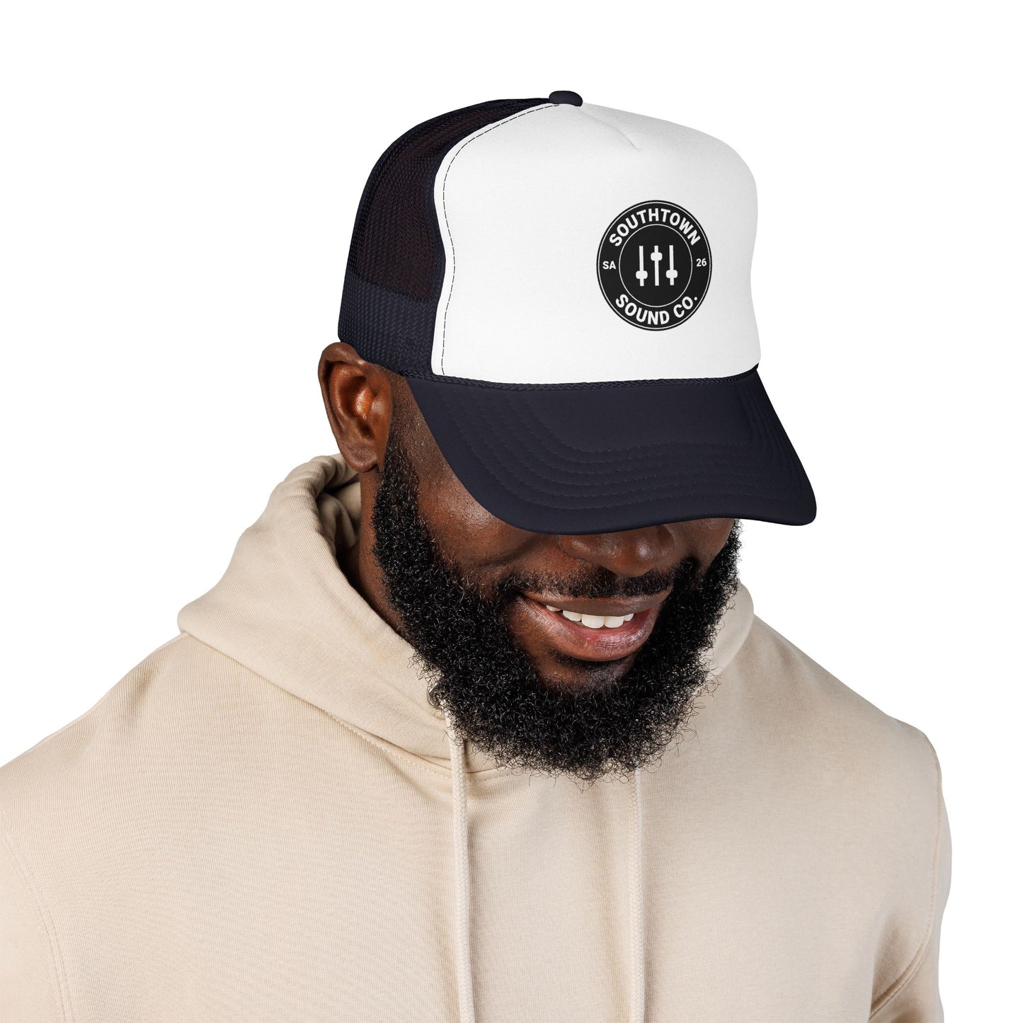 Trucker Hat — Southtown Sound Co. Retro Logo Foam Mesh Cap