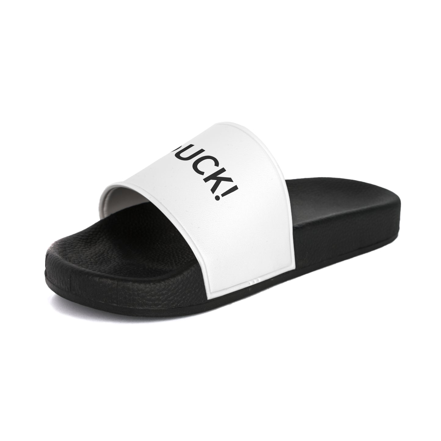Slide Sandals — Bold 'DUCK!' Logo Pool & Beach Slides for Women