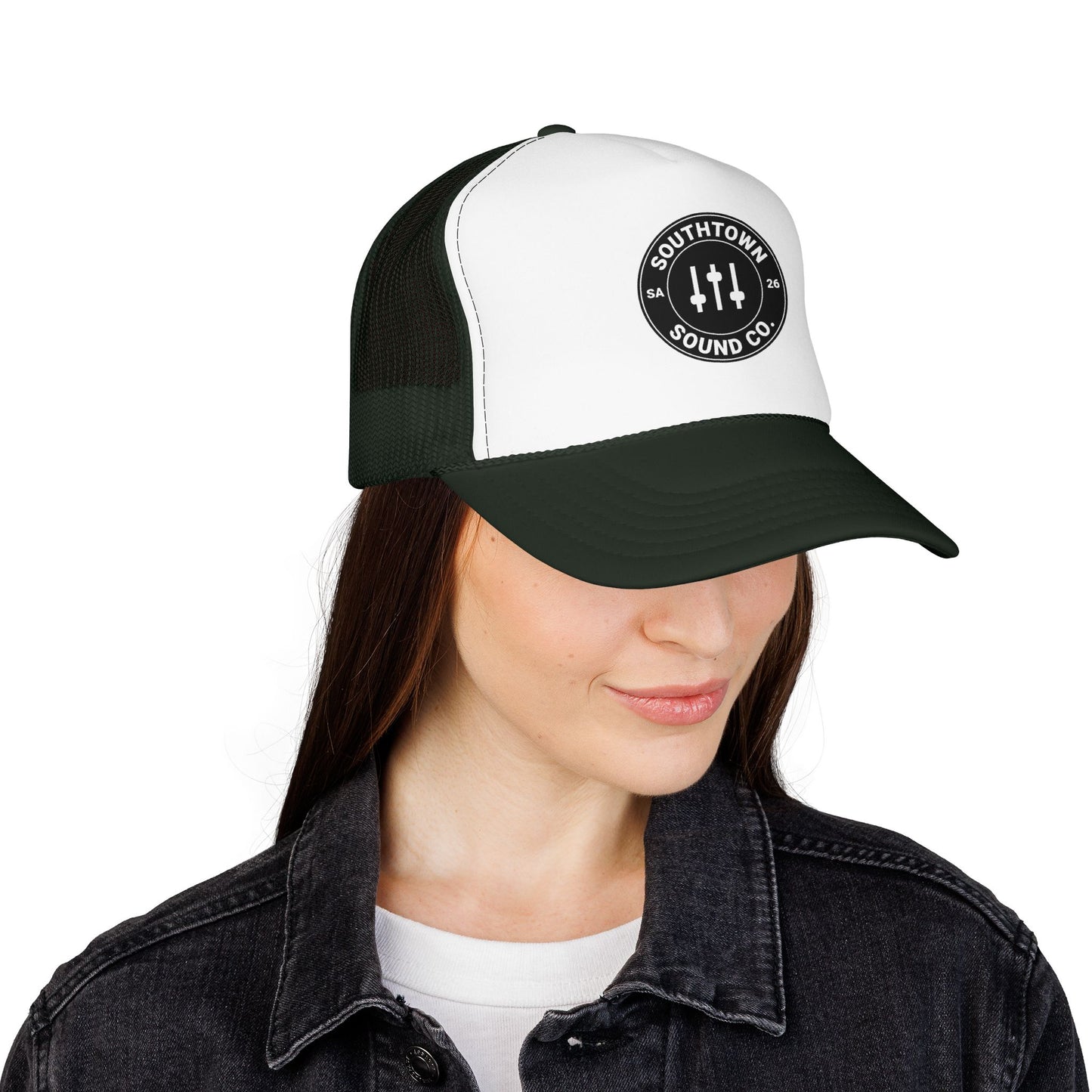 Trucker Hat — Southtown Sound Co. Retro Logo Foam Mesh Cap