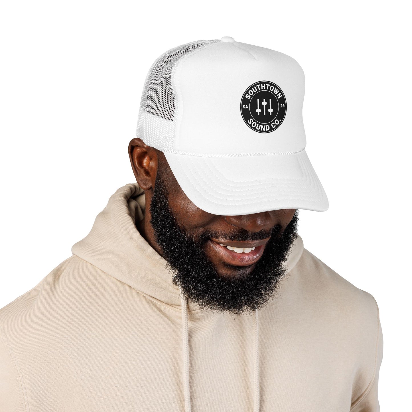 Trucker Hat — Southtown Sound Co. Retro Logo Foam Mesh Cap