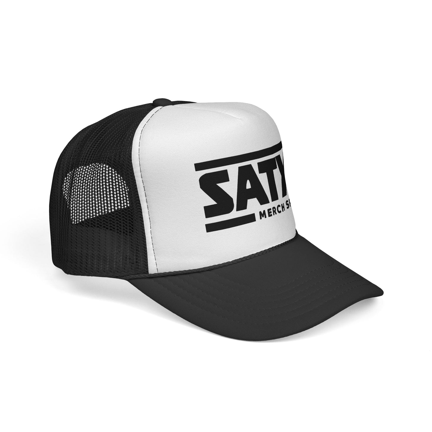 SATX Trucker Cap – Retro Logo Mesh Hat for San Antonio Fans